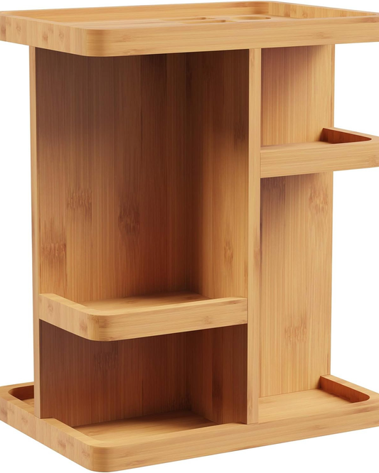Makeup Organizer - Rotating Eco-Friendly Compact Modern