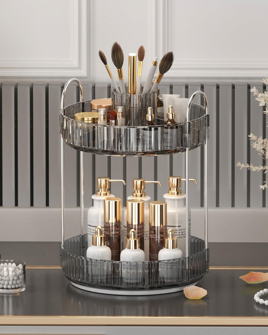  1 Tier,2 Tier Skincare Perfume Organizers for Women, Bathroom Organizer